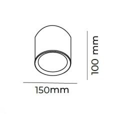 MOL2064 ROLL SERİSİ SIVA ÜSTÜ SPOT