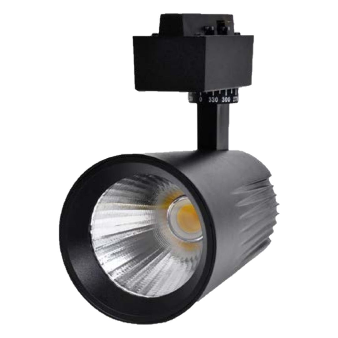 Ycl 45W Siyah Led Ray Spot Döküm Gövde