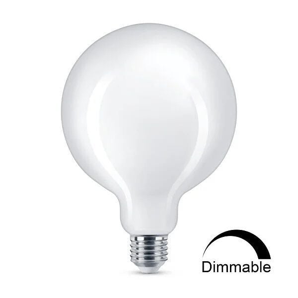 Ecolıte Dimmable Soft Filament G125 Ampul 12W 1020 Lümen 25.000 H 2700K Sarı Işık