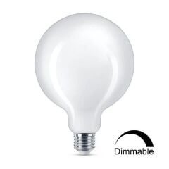 Ecolıte Dimmable Soft Filament G125 Ampul 12W 1020 Lümen 25.000 H 2700K Sarı Işık