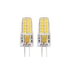 Ecolıte Led G4 2,2W Ampul 12V 2'Li Paket 3000K Sarı Işık