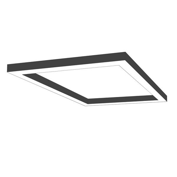Lamptıme Lıneer Armatür S.Ü. 50*80 350*950 Cm 72W 6500K Sıyah Kasa