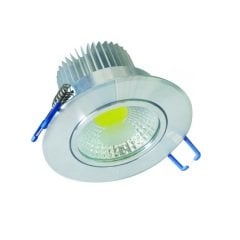 K2 5W 450 Lümen Cob Downlıght Led Yuvarlak Sıva Altı Armatür