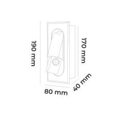 MOL8039 DELUX YATAK BAŞI LED APLİK SIVA ALTI