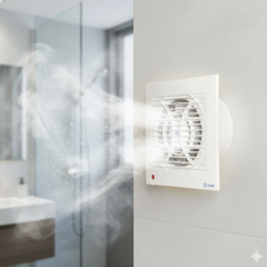 K2 25W BANYO DUVAR BACA ASPİRATÖRÜ