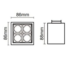 Jupıter Lc604 Led Tavan Armatürü Osram Insıde