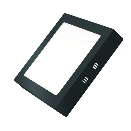 İnoled 24W Siyah 3000K 1840Lm Sıva Üstü Kare Led Panel Armatür
