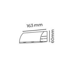 MOL8021 VİSTALUX DEKORATİF LED APLİK 3 WATT İP54