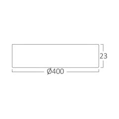 Braytron Jade 36w 3cct Jade Siyah Yuvarlak Sıva Üstü Armatür