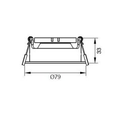 Jupıter Jh713 Yuvarlak Sabit Spot Gu10