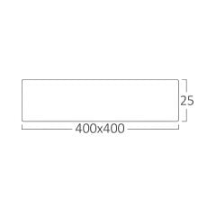 Braytron Jade 36w 3cct Jade Siyah Kare  Sıva Üstü Armatür