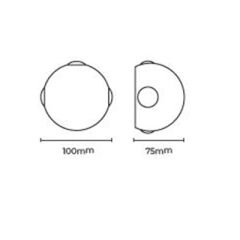 MOL8020 VİSTALUX DEKORATİF LED APLİK 12 WATT İP54