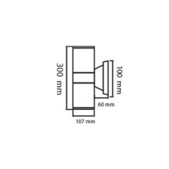 MOL8028 VİSTALUX DEKORATİF APLİK GU10 DUYLU