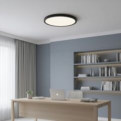 Braytron Jade 35w 5cct Jade Siyah Yuvarlak Sıva Üstü Armatür
