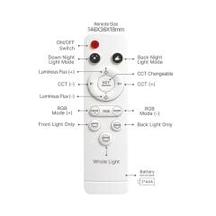 Braytron Jade 45w 5cct Jade Beyaz Yuvarlak Sıva Üstü Armatür