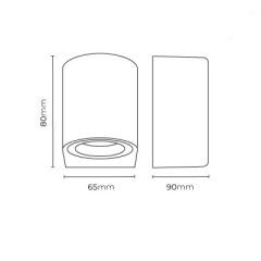 MOL8005 VİSTALUX DEKORATİF APLİK GU10 DUYLU