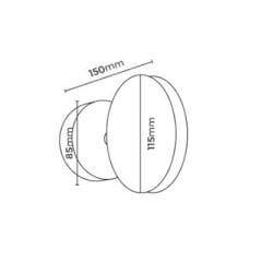 MOL8001 VİSTALUX DEKORATİF LED APLİK 10 WATT İP20