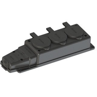 Ne-Ad Kauçuk 1 X 16 A 3'Lü Grup Priz