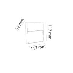 MOL9095 VİSTARA SERİSİ SIVA ÜSTÜ MERDİVEN AYDINLATMA