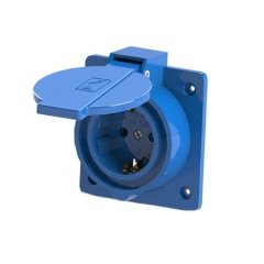 Ne-Ad 1 X 16 A Kapaklı Makina Prizi 25 Adet