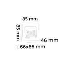 MOL9001 NİL SERİSİ MERDİVEN AYDINLATMA