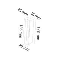 MOL9085 NİL SERİSİ MERDİVEN AYDINLATMA