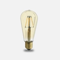 Ack 4W E27 St64 Led Ampul 2000K