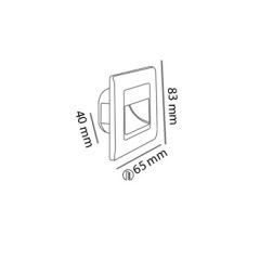 MOL9011 STEP SERİSİ LED MERDİVEN AYDINLATMA
