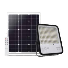 Ack 350W 6500K 3850Lm 90° Siyah Solar Led Projektör