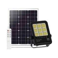 Ack 50W 3000K-4500K-6500K 550Lm 90° Siyah Cct Solar Projektör