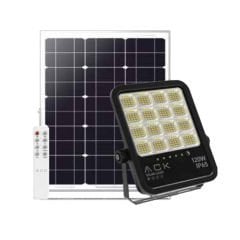 Ack 120W 3000K-4500K-6500K 1650Lm 90° Siyah Cct Solar Projektör