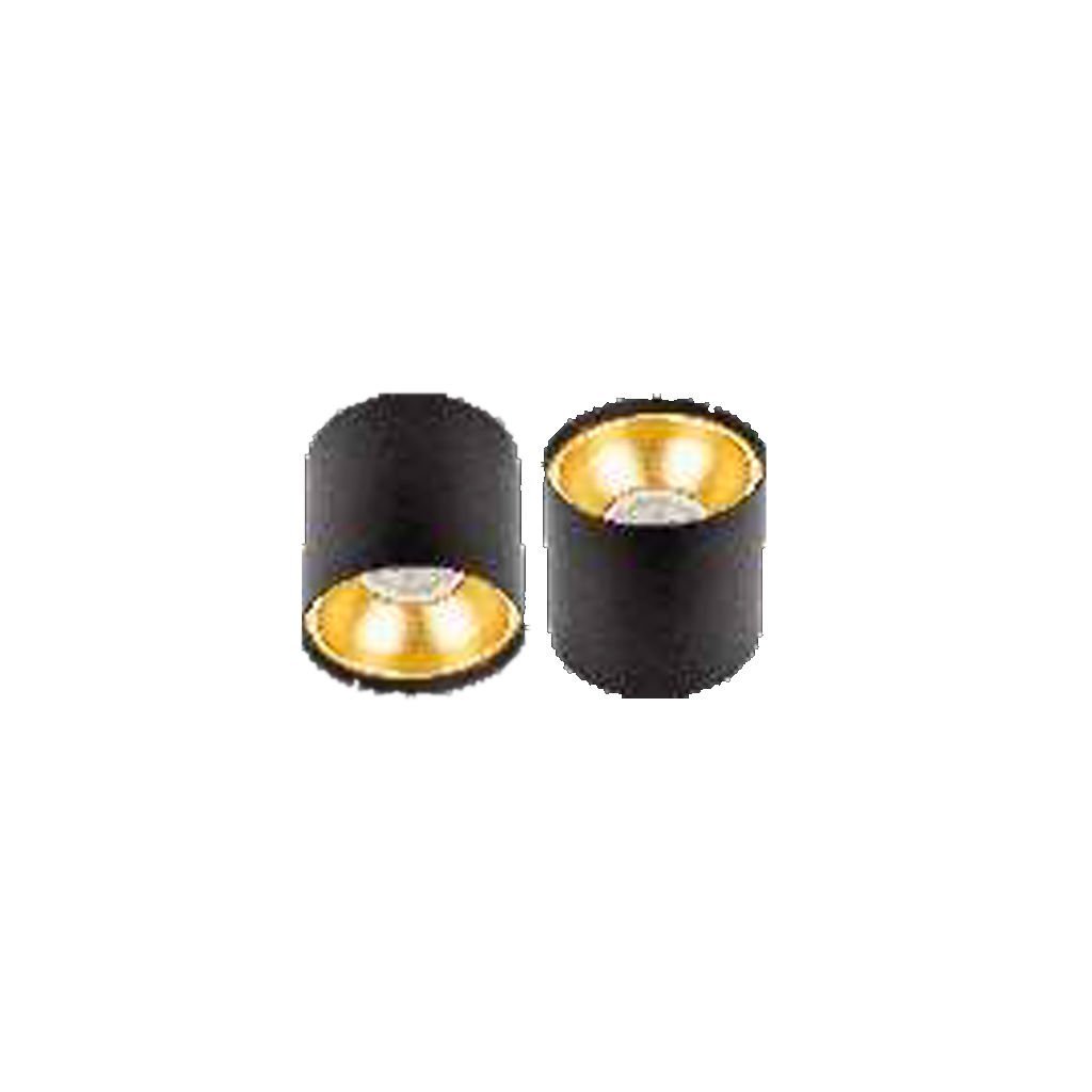 Siyah-Gold Spot Daire 220V