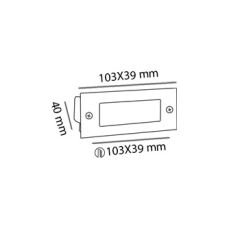 MOL9005 SCALA SERİSİ LED MERDİVEN AYDINLATMA