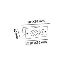 MOL9006 SCALA SERİSİ LED MERDİVEN AYDINLATMA