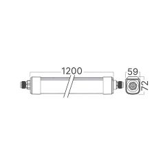 Braytron Multılıne 30-40-50w Multıwatt 3cct Ip65 Ledlı Et 3h Kıt