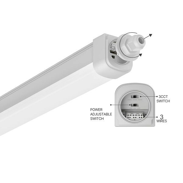 Braytron Multılıne 30-40-50w Multıwatt 3cct Ip65 Ledlı Et 3h Kıt
