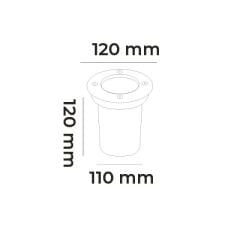 MOL9039 STELLA SERİSİ DIŞ MEKAN ZEMİN AYDINLATMA