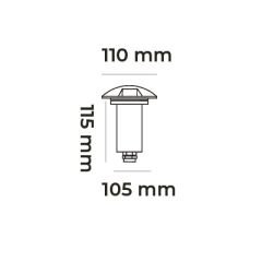MOL9042 STELLA SERİSİ DIŞ MEKAN ZEMİN AYDINLATMA