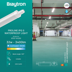 Braytron Prolıne 32w 6500k Ip65  Etanj Armatür 1.2 Mt