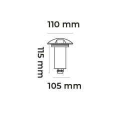MOL9044 STELLA SERİSİ DIŞ MEKAN ZEMİN AYDINLATMA