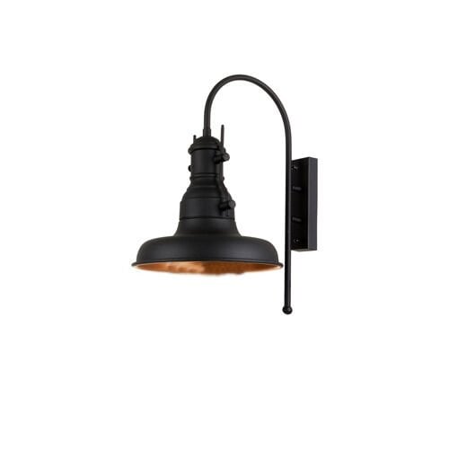 İnoled Dekoratif Aplik 390mm x 340mm Siyah