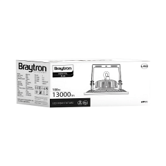 Braytron-Hıbay-Psl-100w-Gry-4000k-Ip65-Led Hıbay 90 Deg