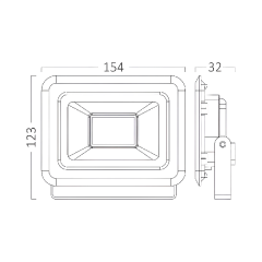 Braytron Flood 30w 6500k Projektör Ip65 Ledli