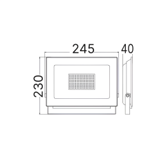 Braytron-Flood 100w-6500k-Projektör