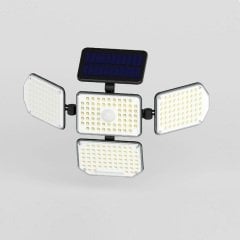 Ycl 100W Güneş Enerjili Led Projektör 6500K Beyaz Işık