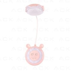Ack Pembe 290Lm Dimmerlenebilir Dokunmatik Masa Lamba