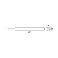 Braytron S20B Magnet Enerji Girişli Led Sürücü 200w 4a 48vdc