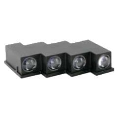 Ack 6X1 W 3000K 465Lm 220-240V Siyah Alüminyum Dekoratif Duvar Aplik