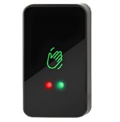 NoTouch El Sensörü Sıva Üstü  (IP 65) SİYAH 12-24V Zaman Rölesi ve Mesafe Rölesi Mevcut