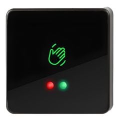 NoTouch El Sensörü Sıva Üstü  (IP 65) SİYAH 12-24V Zaman Rölesi ve Mesafe Rölesi Mevcut